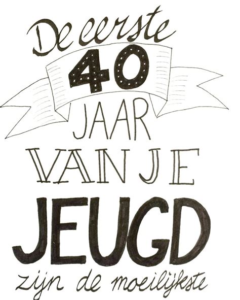 tekst man 40 jaar|40 Jaar ⋆ Verjaardagswensen